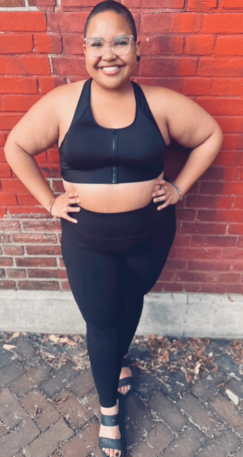 Hero Front-Closure Sports Bra – Black | High Support Women's Sports Bra | Activewear