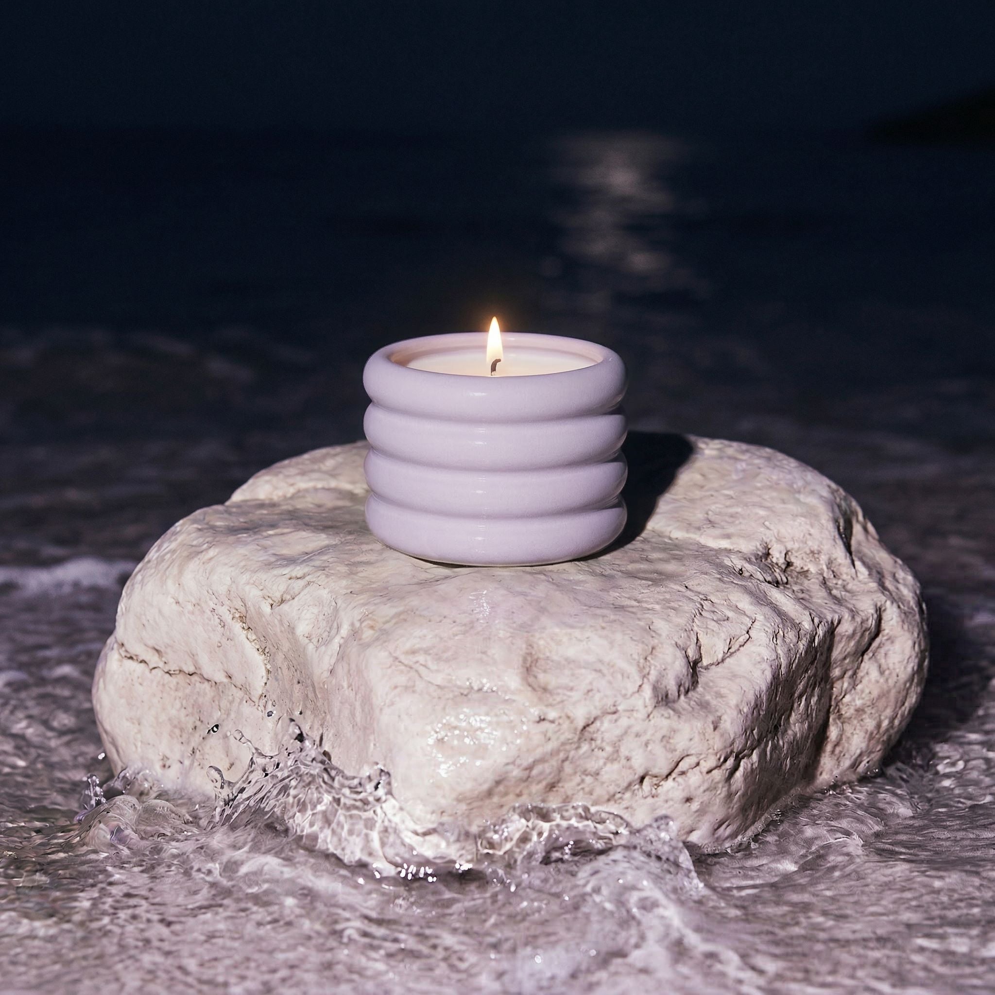 Soy Wax Ceramic Candle | Vegan | Swiss Fragrance | Reusable Vessel | 7.76 oz
