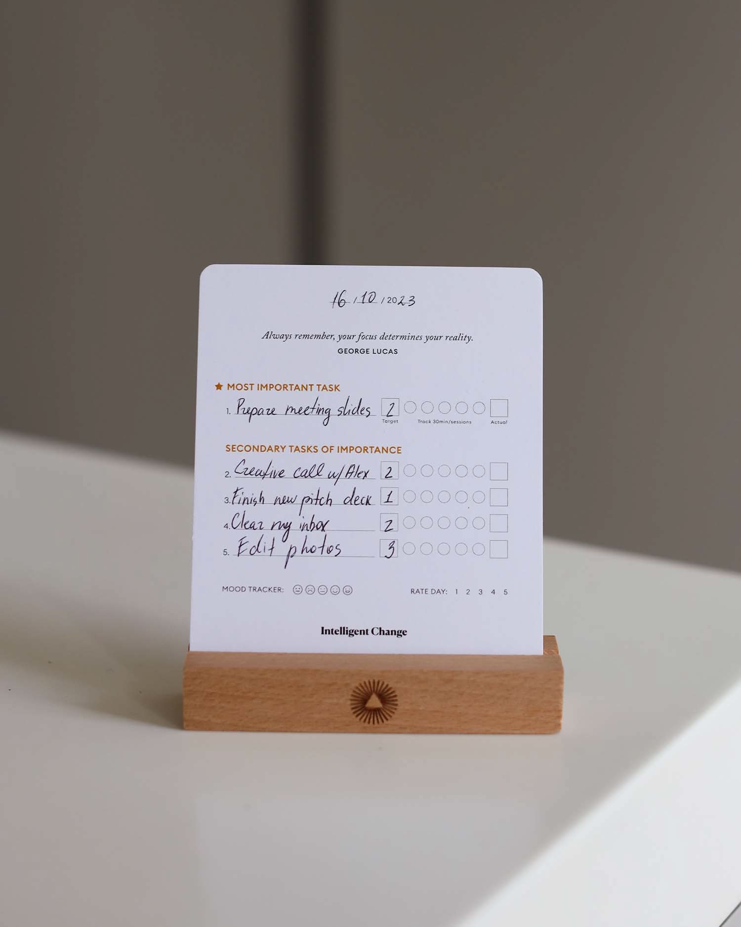 Productivity Planner Cards | Task & Priority Planning Card Set | Focus & Time Management