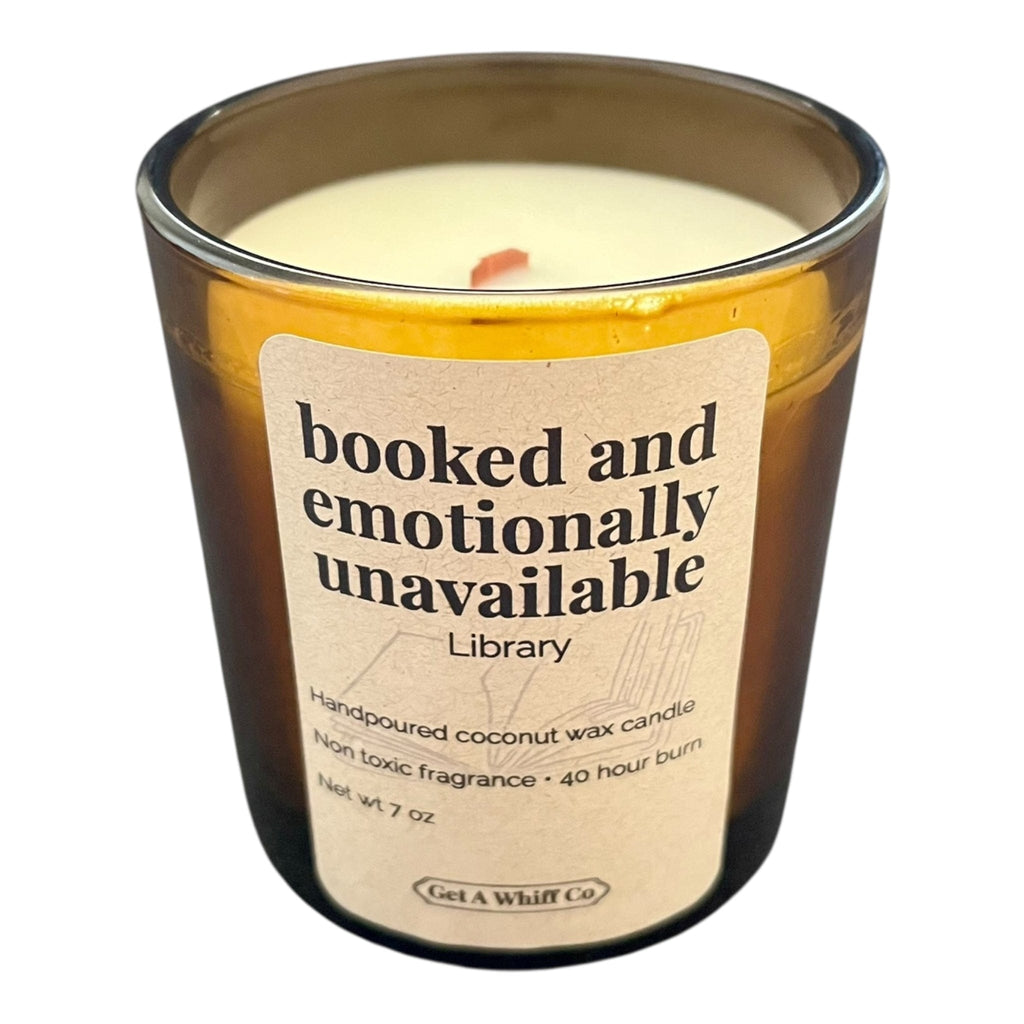 Minimalist Amber Candles – Choose Your Scent | Soy Wax Candle in Amber Glass | Home Fragrance