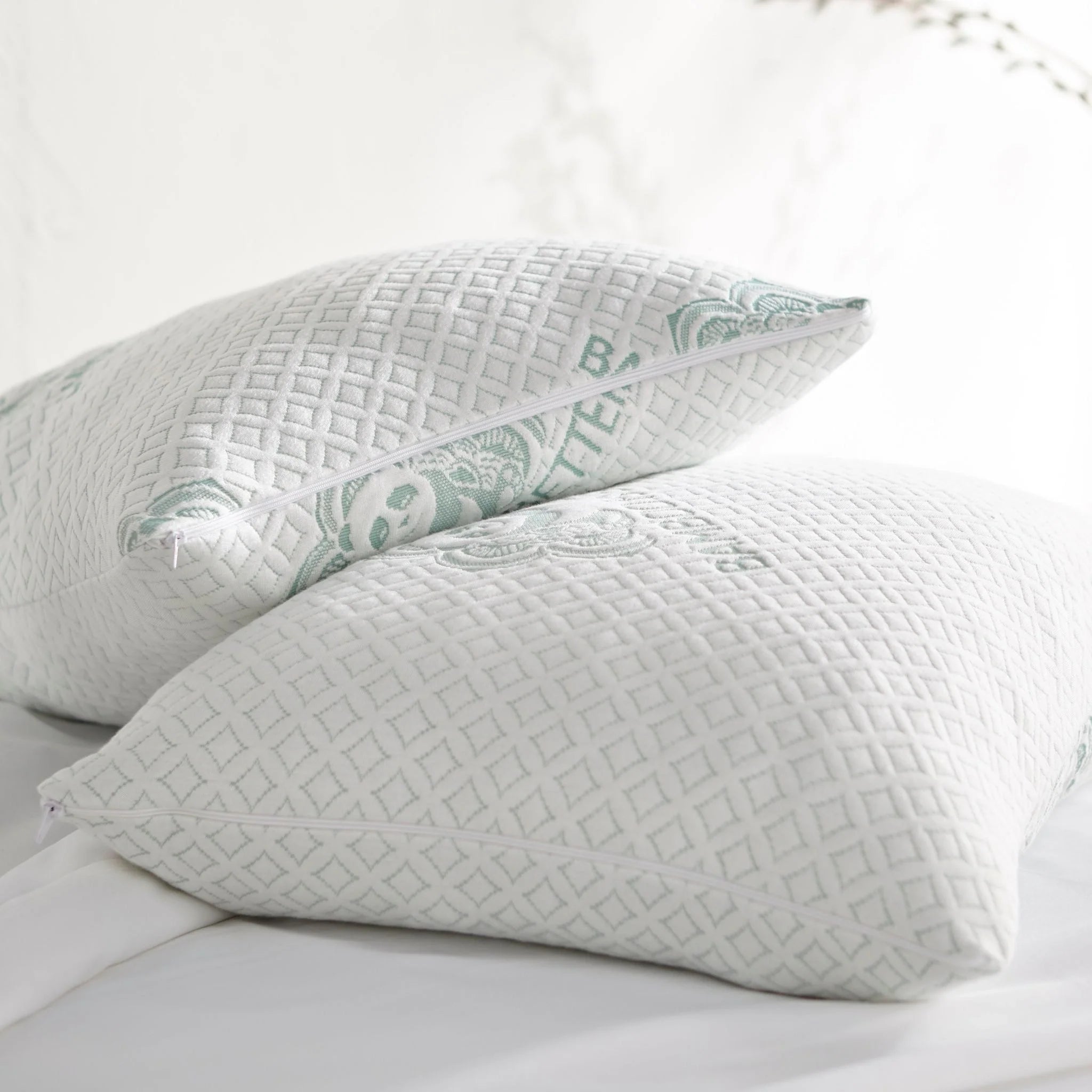 Adjustable Bamboo Cooling Pillow | Bed Pillow | Temperature-Regulating & Hypoallergenic
