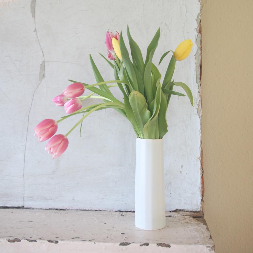 Bloom Vase | Handmade Porcelain Flower Vase | Home Decor & Floral Arrangements