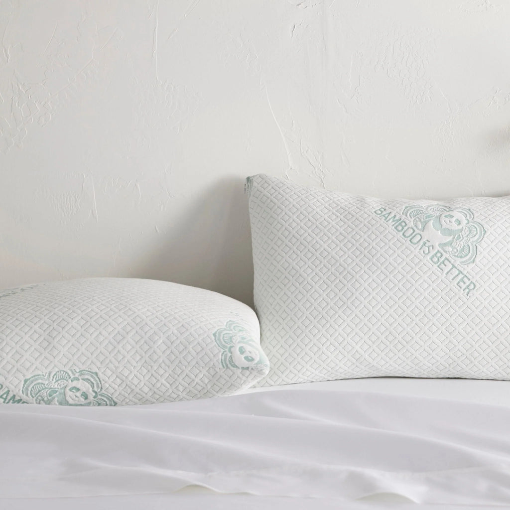 Adjustable Bamboo Cooling Pillow | Bed Pillow | Temperature-Regulating & Hypoallergenic