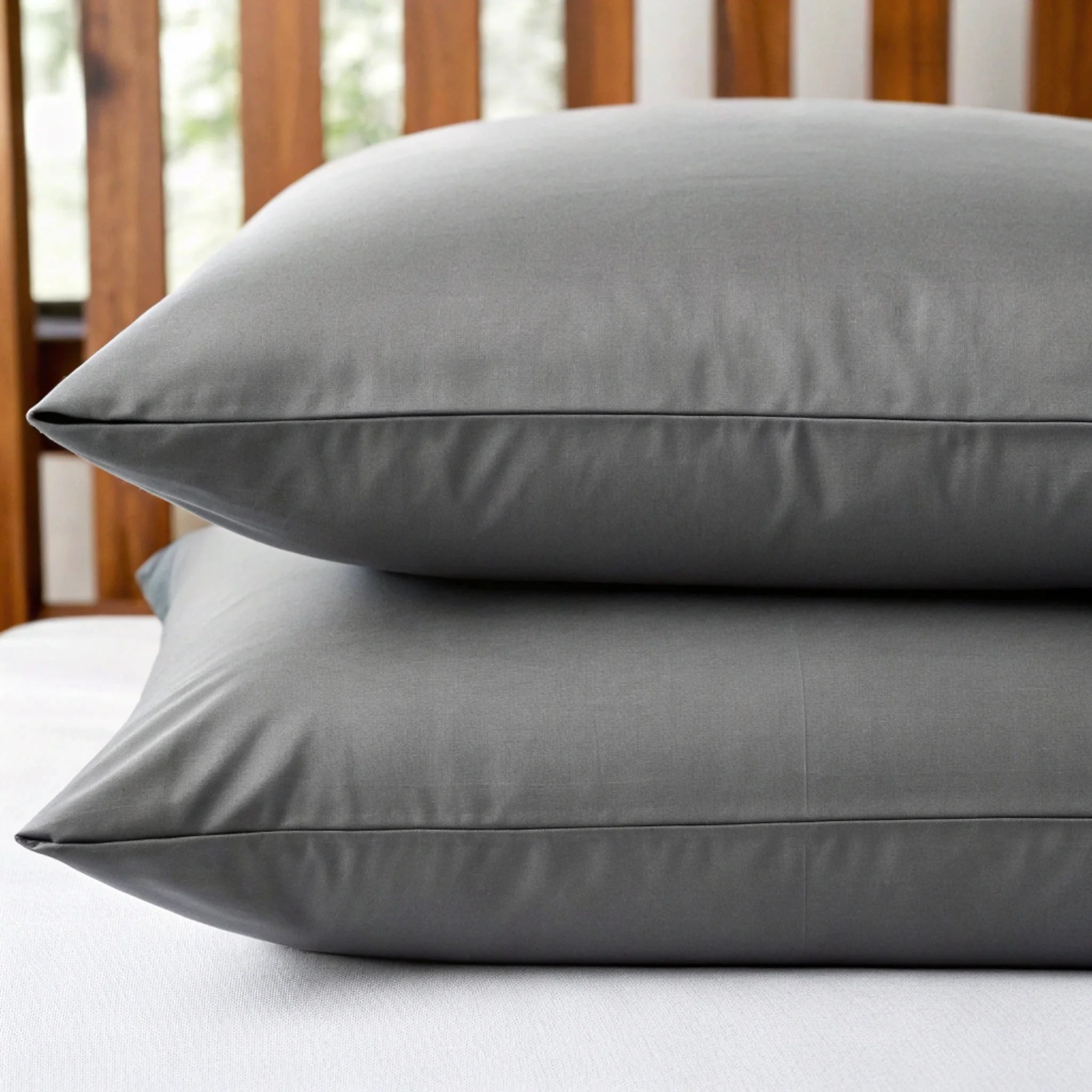 Copper Infused Bamboo Pillowcase | Antimicrobial & Cooling Pillowcase | Luxury Bedding
