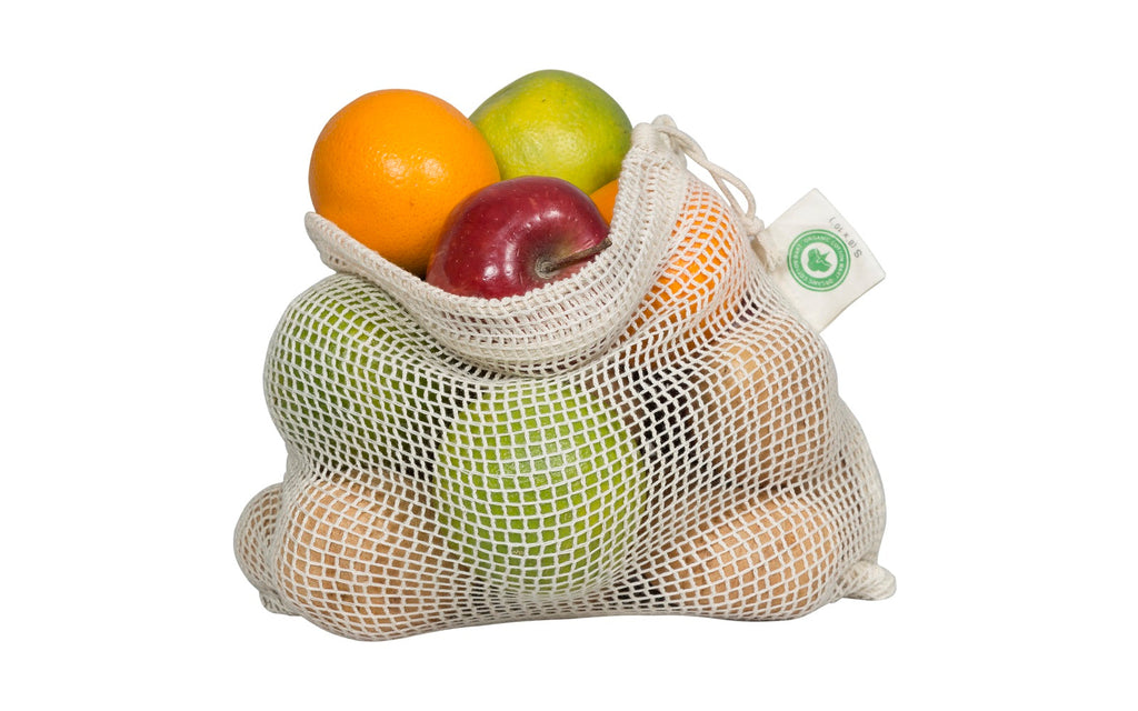Mesh Produce Bags | Reusable Grocery & Produce Bags | Eco-Friendly Food Storage